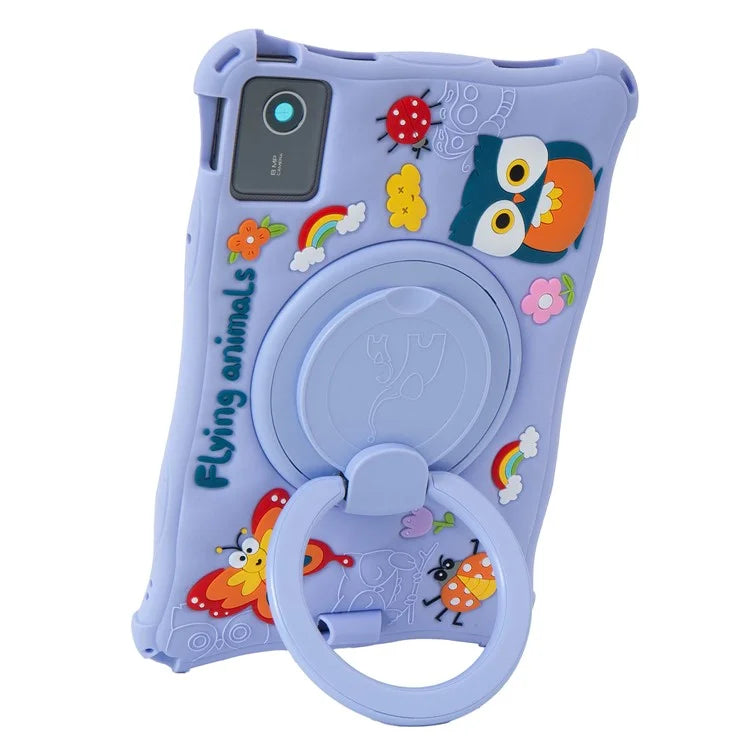 For Lenovo Tab M11 TB330FU / 331FC / Xiaoxin Pad 11 2024 Case Kickstand Cartoon Silicone Tablet Cover