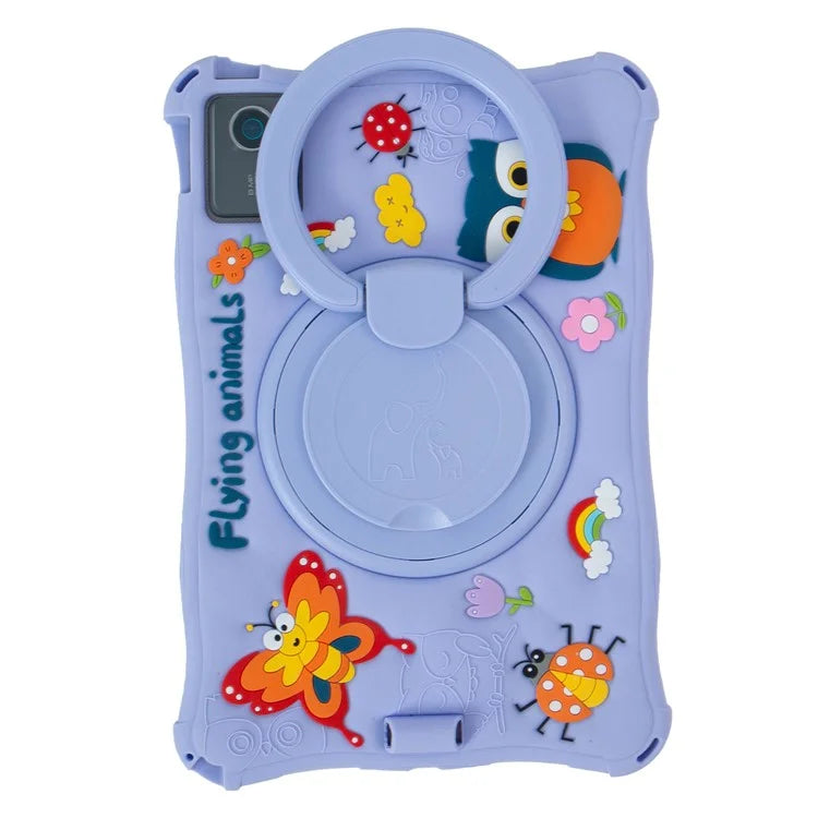 For Lenovo Tab M11 TB330FU / 331FC / Xiaoxin Pad 11 2024 Case Kickstand Cartoon Silicone Tablet Cover