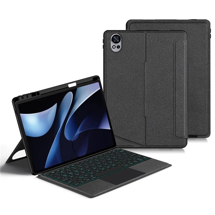For Huawei MatePad Air 12 (2024) Leather Case + Bluetooth Keyboard with Backlight Trackpad