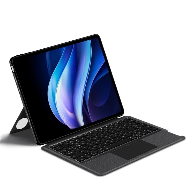 For vivo Pad3 Leather Case + Bluetooth Keyboard with Backlight Trackpad