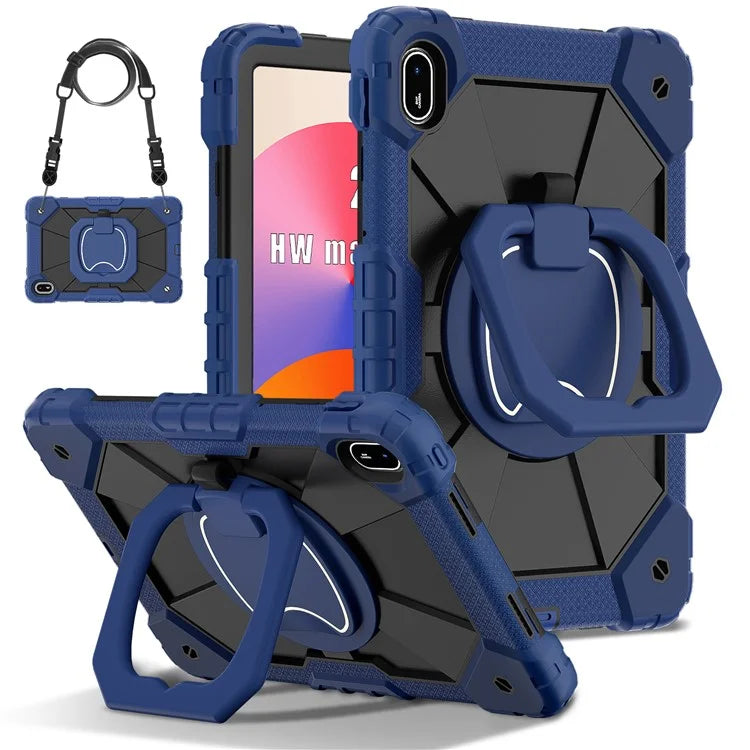 For Huawei MatePad SE 11 Kickstand Case Silicone+PC Tablet Cover