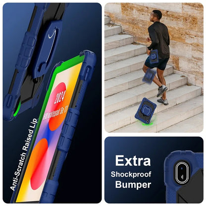 For Huawei MatePad SE 11 Kickstand Case Silicone+PC Tablet Cover