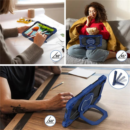 For Huawei MatePad SE 11 Kickstand Case Silicone+PC Tablet Cover