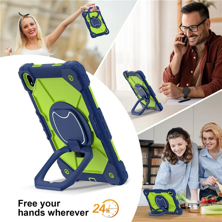 For Huawei MatePad SE 11 Kickstand Case Silicone+PC Tablet Cover