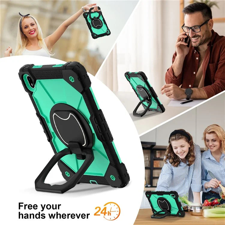 For Huawei MatePad SE 11 Kickstand Case Silicone+PC Tablet Cover