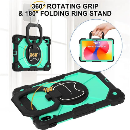 For Huawei MatePad SE 11 Kickstand Case Silicone+PC Tablet Cover