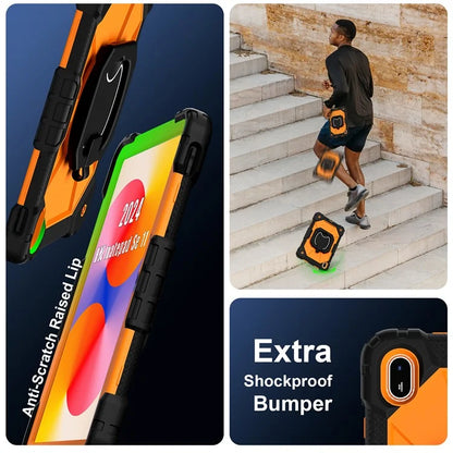 For Huawei MatePad SE 11 Kickstand Case Silicone+PC Tablet Cover