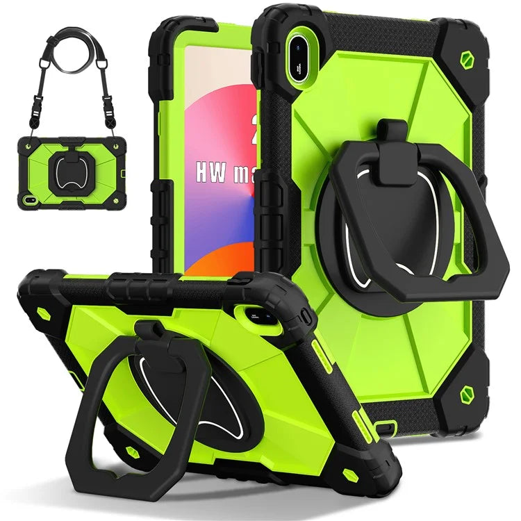 For Huawei MatePad SE 11 Kickstand Case Silicone+PC Tablet Cover