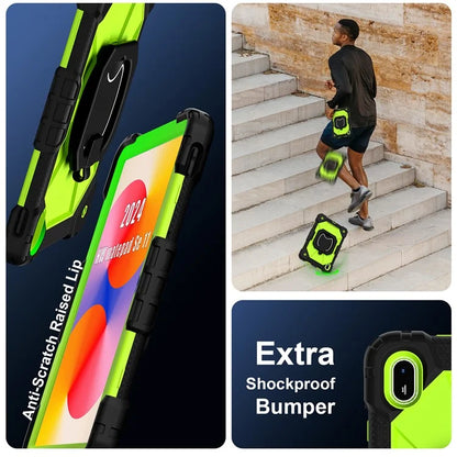 For Huawei MatePad SE 11 Kickstand Case Silicone+PC Tablet Cover