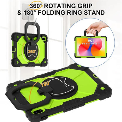 For Huawei MatePad SE 11 Kickstand Case Silicone+PC Tablet Cover
