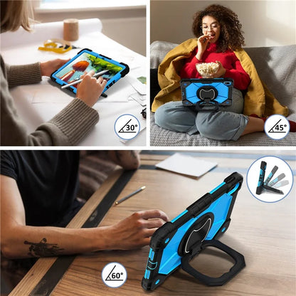 For Huawei MatePad SE 11 Kickstand Case Silicone+PC Tablet Cover