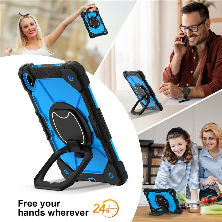 For Huawei MatePad SE 11 Kickstand Case Silicone+PC Tablet Cover