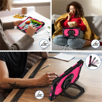 For Huawei MatePad SE 11 Kickstand Case Silicone+PC Tablet Cover