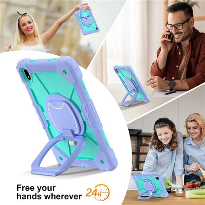For Huawei MatePad SE 11 Kickstand Case Silicone+PC Tablet Cover