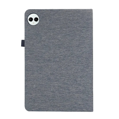 For Huawei MatePad Pro 12.2 (2024) Leather Case Card Holder Cloth Texture Tablet Stand Cover