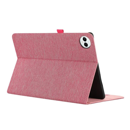 For Huawei MatePad Pro 12.2 (2024) Leather Case Card Holder Cloth Texture Tablet Stand Cover