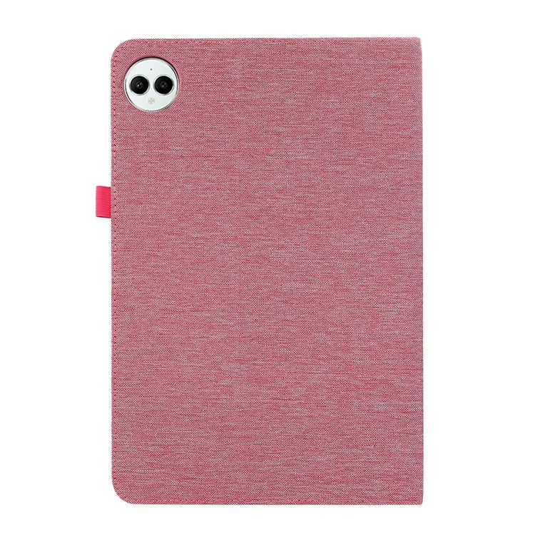 For Huawei MatePad Pro 12.2 (2024) Leather Case Card Holder Cloth Texture Tablet Stand Cover