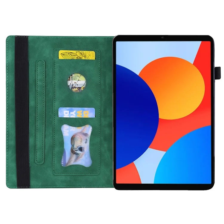 For Xiaomi Redmi Pad SE 4G 8.7 inch Case PU Leather Business Folio Protective Tablet Cover Card Holder