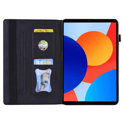 For Xiaomi Redmi Pad SE 4G 8.7 inch Case PU Leather Business Folio Protective Tablet Cover Card Holder