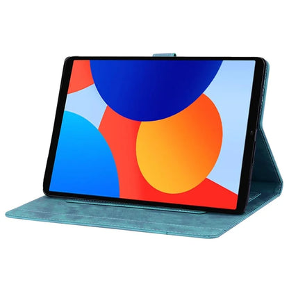 For Xiaomi Redmi Pad SE 4G 8.7 inch Case Card Slots Leather Tablet Stand Folio Cover Flower Cat