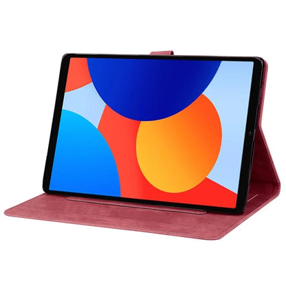For Xiaomi Redmi Pad SE 4G 8.7 inch Case Card Slots Leather Tablet Stand Folio Cover Flower Cat