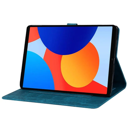 For Xiaomi Redmi Pad SE 4G 8.7 inch Case Card Slots Leather Tablet Stand Folio Cover Flower Cat