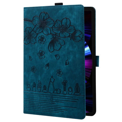 For Xiaomi Redmi Pad SE 4G 8.7 inch Case Card Slots Leather Tablet Stand Folio Cover Flower Cat