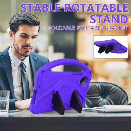 For Xiaomi Redmi Pad SE 4G 8.7 inch Case EVA Tablet Cover with Handle Kickstand Children Friendly