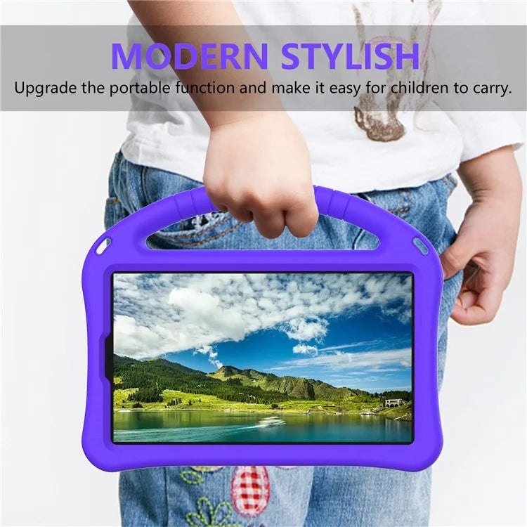 For Xiaomi Redmi Pad SE 4G 8.7 inch Case EVA Tablet Cover with Handle Kickstand Children Friendly