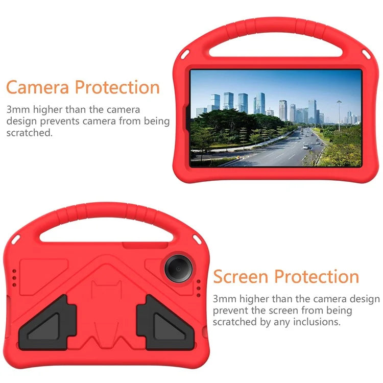 For Xiaomi Redmi Pad SE 4G 8.7 inch Case EVA Tablet Cover with Handle Kickstand Children Friendly