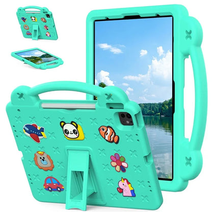 For iPad Pro 13 (2024) / Air 13 (2024) / iPad Pro 12.9 (2022) / (2021) / (2020) / (2018) Case Kids EVA Tablet Cover