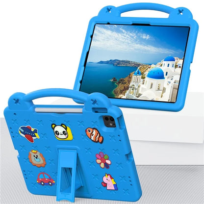 For iPad Pro 13 (2024) / Air 13 (2024) / iPad Pro 12.9 (2022) / (2021) / (2020) / (2018) Case Kids EVA Tablet Cover