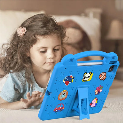 For iPad Pro 13 (2024) / Air 13 (2024) / iPad Pro 12.9 (2022) / (2021) / (2020) / (2018) Case Kids EVA Tablet Cover