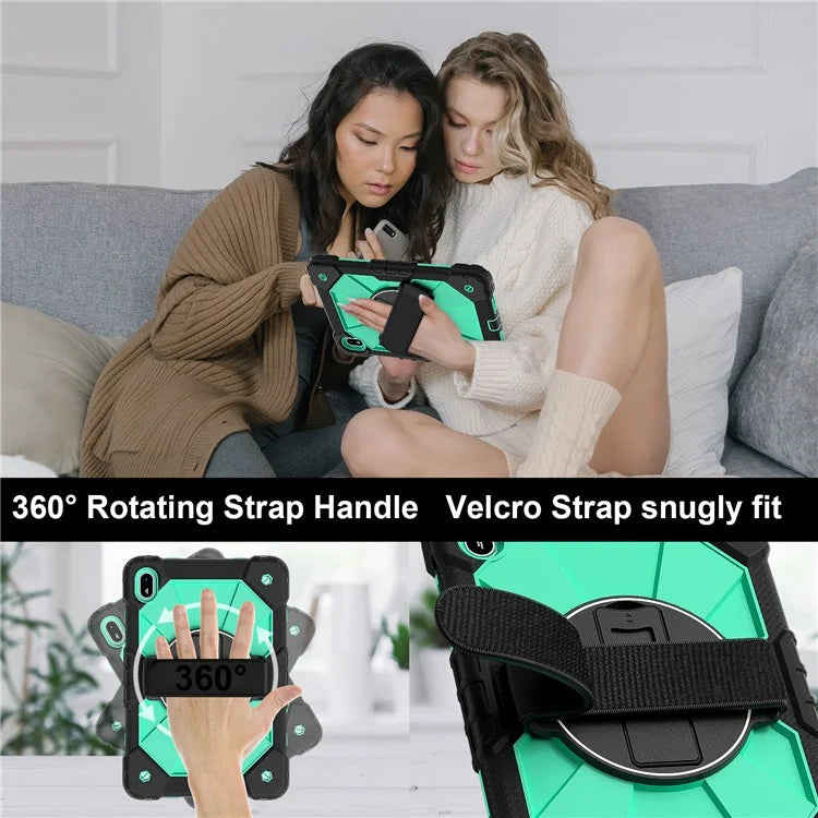 For Huawei MatePad SE 11 Case Kickstand Silicone+PC Tablet Cover with Shoulder Strap