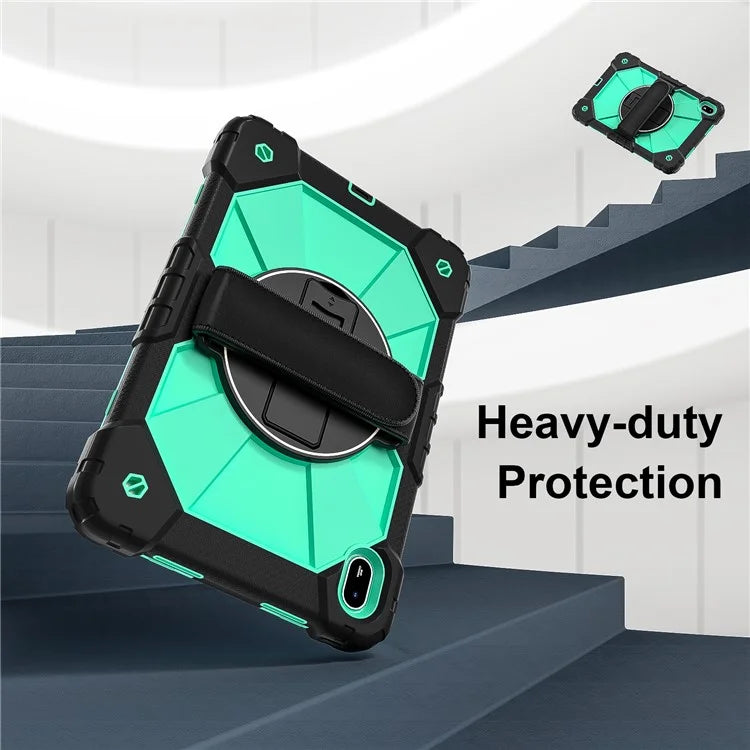 For Huawei MatePad SE 11 Case Kickstand Silicone+PC Tablet Cover with Shoulder Strap
