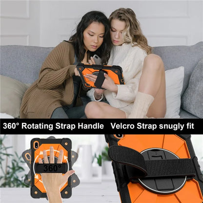 For Huawei MatePad SE 11 Case Kickstand Silicone+PC Tablet Cover with Shoulder Strap