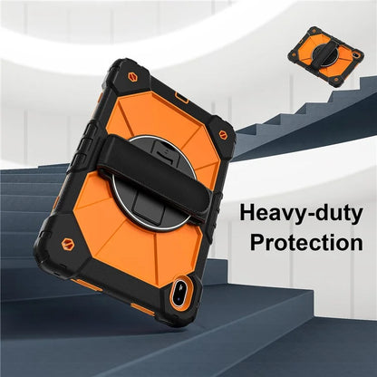 For Huawei MatePad SE 11 Case Kickstand Silicone+PC Tablet Cover with Shoulder Strap