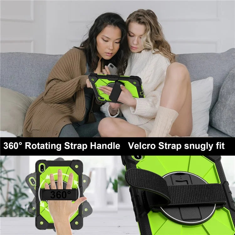 For Huawei MatePad SE 11 Case Kickstand Silicone+PC Tablet Cover with Shoulder Strap