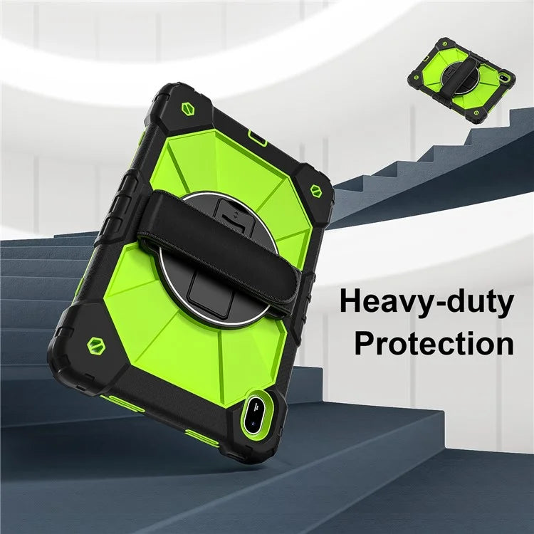 For Huawei MatePad SE 11 Case Kickstand Silicone+PC Tablet Cover with Shoulder Strap