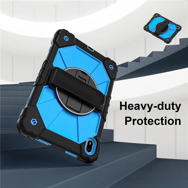 For Huawei MatePad SE 11 Case Kickstand Silicone+PC Tablet Cover with Shoulder Strap