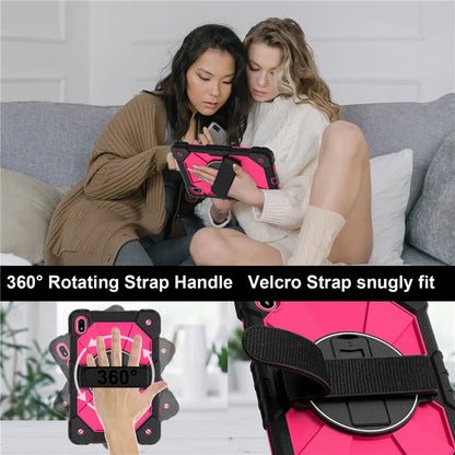 For Huawei MatePad SE 11 Case Kickstand Silicone+PC Tablet Cover with Shoulder Strap