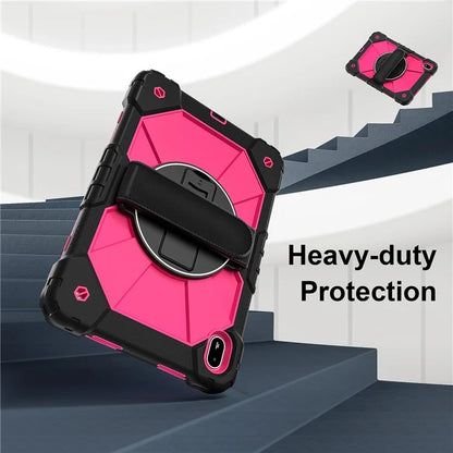 For Huawei MatePad SE 11 Case Kickstand Silicone+PC Tablet Cover with Shoulder Strap