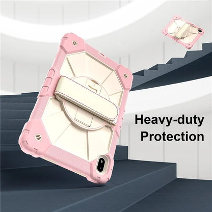 For Huawei MatePad SE 11 Case Kickstand Silicone+PC Tablet Cover with Shoulder Strap