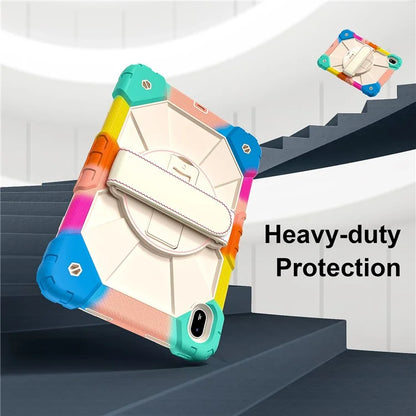 For Huawei MatePad SE 11 Case Kickstand Silicone+PC Tablet Cover with Shoulder Strap