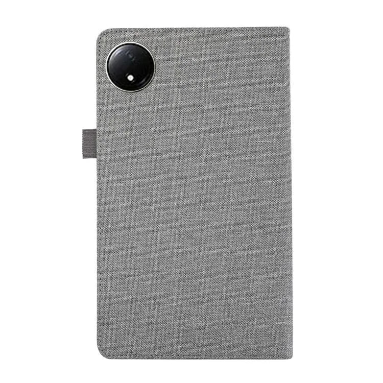 For Xiaomi Redmi Pad SE 4G 8.7 inch Leather Case Card Holder Cloth Texture Tablet Stand Cover