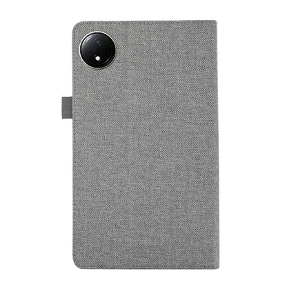 For Xiaomi Redmi Pad SE 4G 8.7 inch Leather Case Card Holder Cloth Texture Tablet Stand Cover