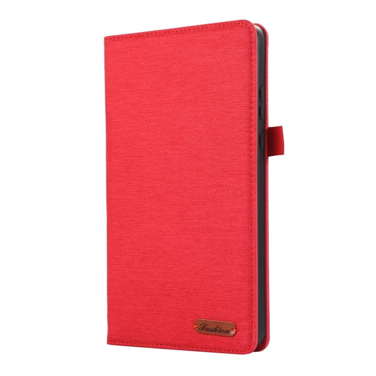 For Xiaomi Redmi Pad SE 4G 8.7 inch Leather Case Card Holder Cloth Texture Tablet Stand Cover