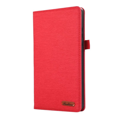 For Xiaomi Redmi Pad SE 4G 8.7 inch Leather Case Card Holder Cloth Texture Tablet Stand Cover