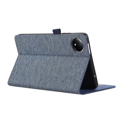 For Xiaomi Redmi Pad SE 4G 8.7 inch Leather Case Card Holder Cloth Texture Tablet Stand Cover