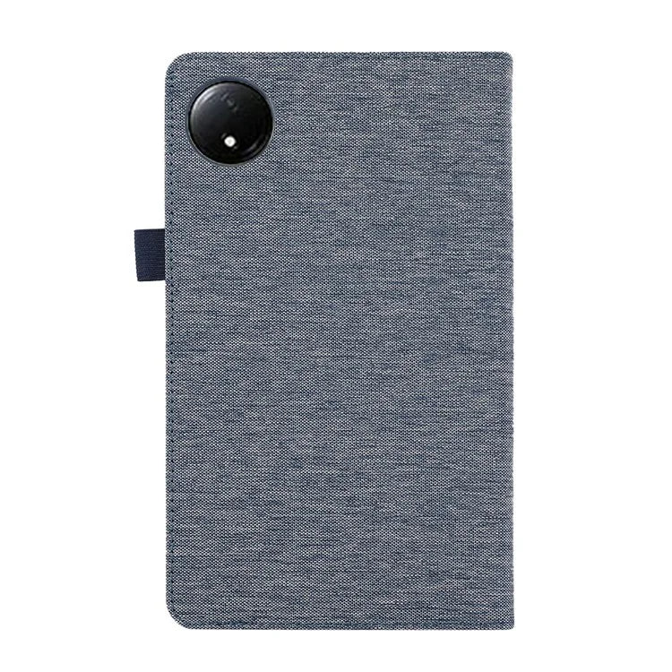 For Xiaomi Redmi Pad SE 4G 8.7 inch Leather Case Card Holder Cloth Texture Tablet Stand Cover